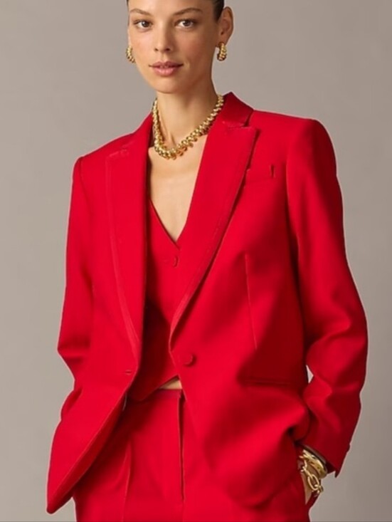 J. Crew Jackets & Blazers - ISO J. Crew Tipped Italian Wool Tuxedo Blazer